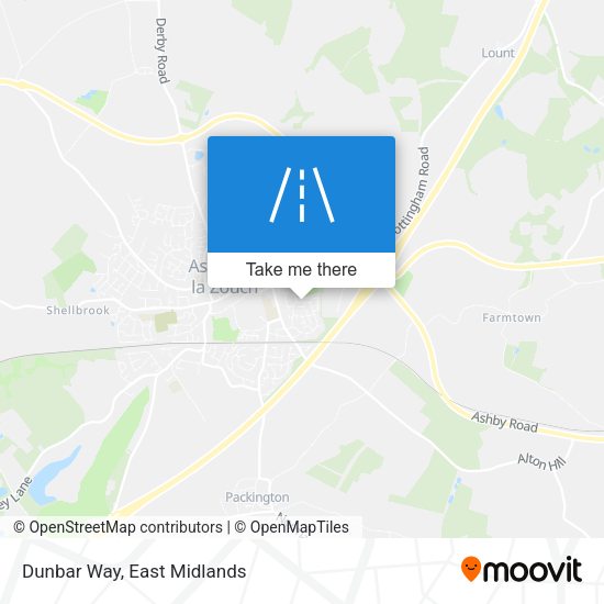 Dunbar Way map