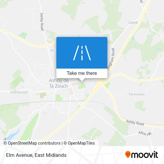 Elm Avenue map