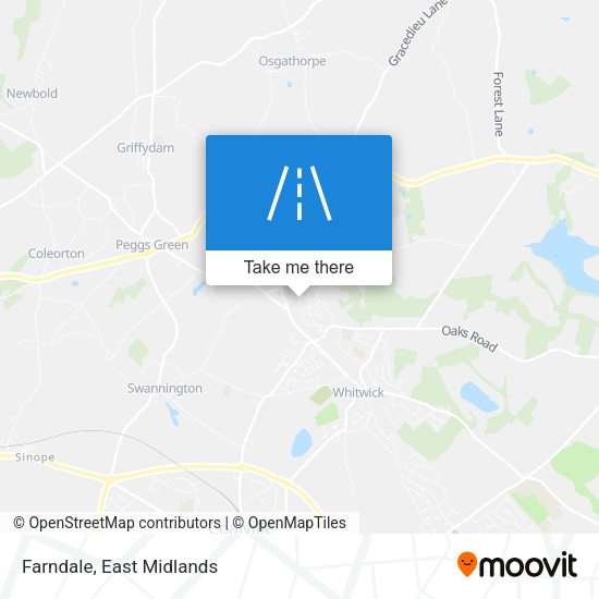 Farndale map