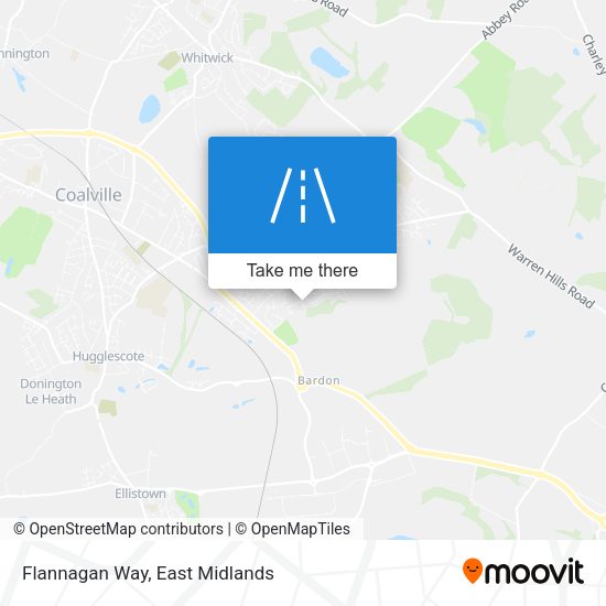Flannagan Way map