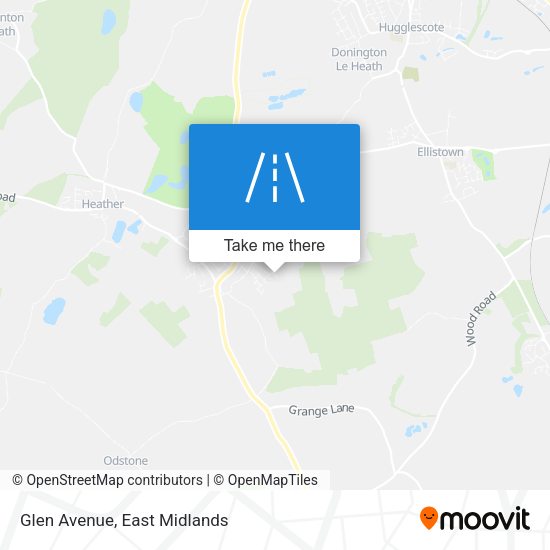 Glen Avenue map