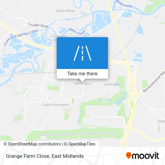 Grange Farm Close map