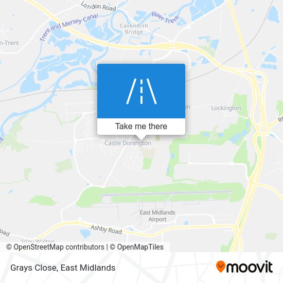 Grays Close map