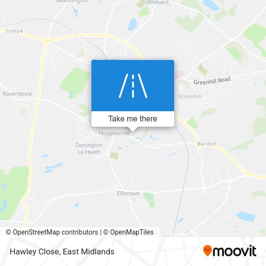Hawley Close map