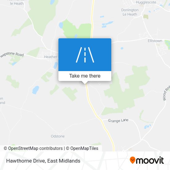 Hawthorne Drive map