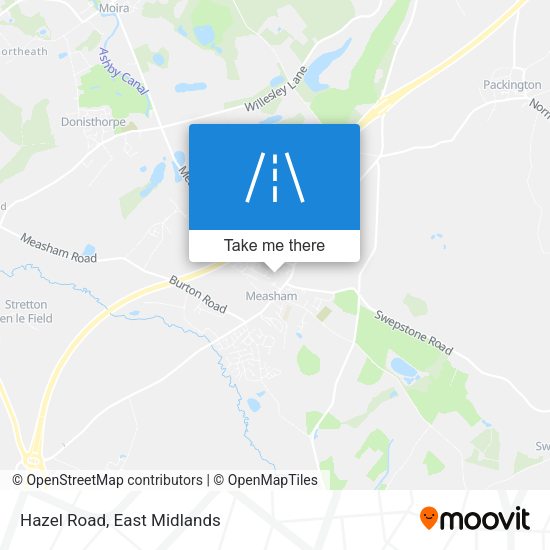 Hazel Road map