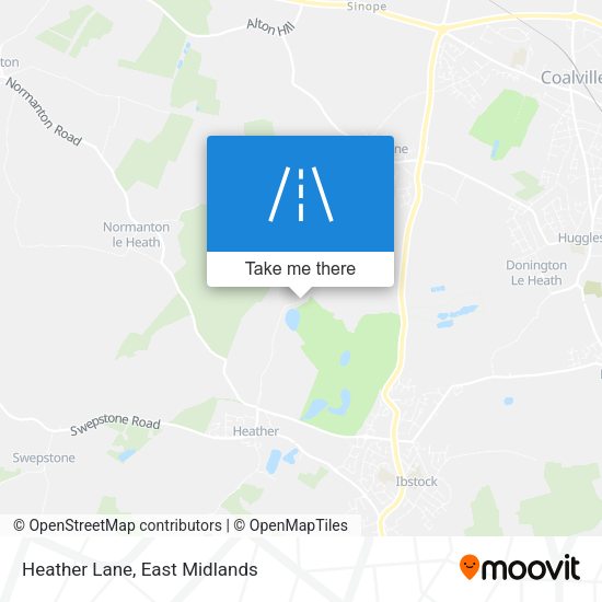 Heather Lane map