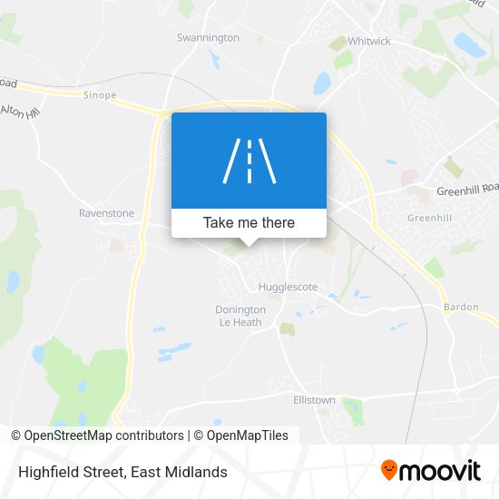 Highfield Street map