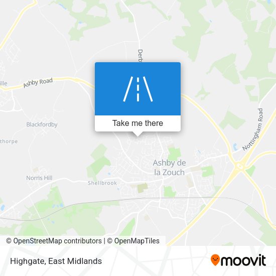Highgate map