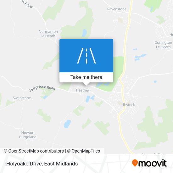 Holyoake Drive map