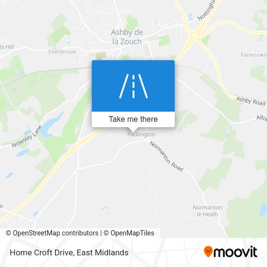 Home Croft Drive map