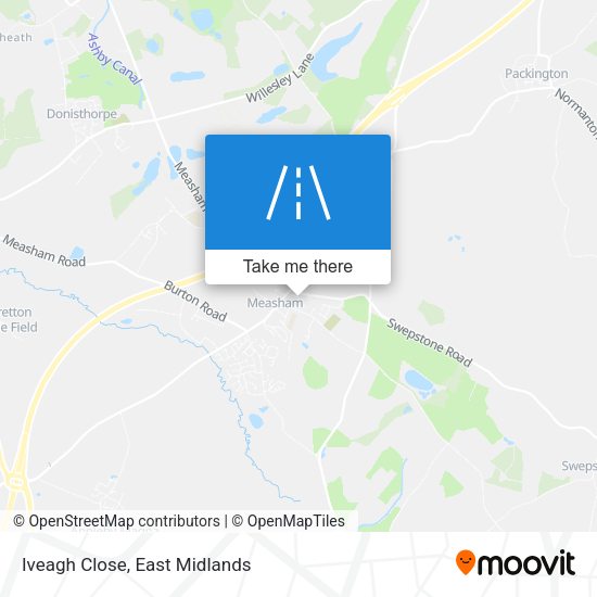 Iveagh Close map