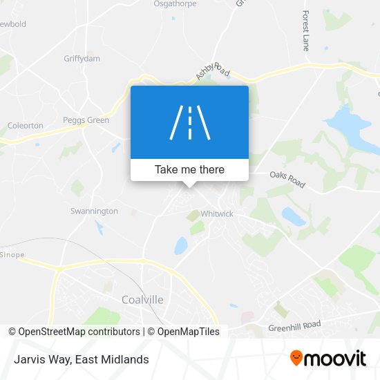 Jarvis Way map