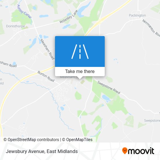 Jewsbury Avenue map