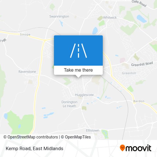 Kemp Road map