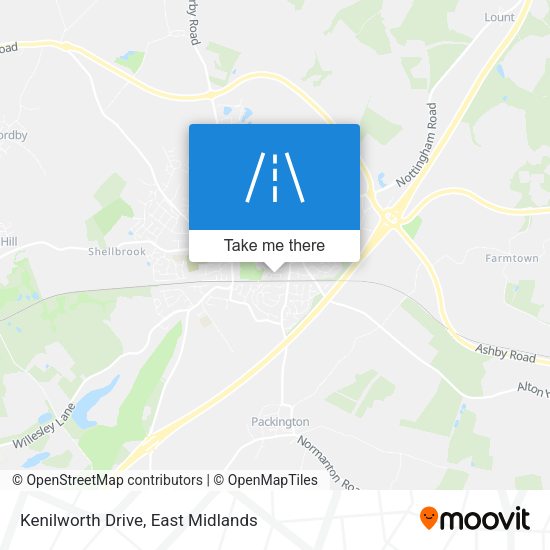 Kenilworth Drive map