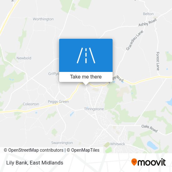 Lily Bank map