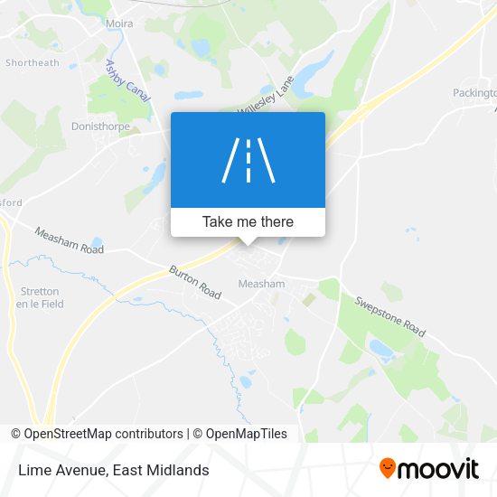 Lime Avenue map