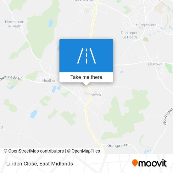 Linden Close map