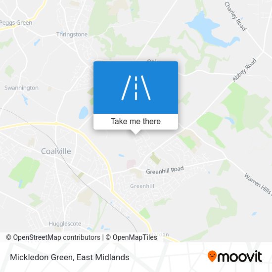 Mickledon Green map