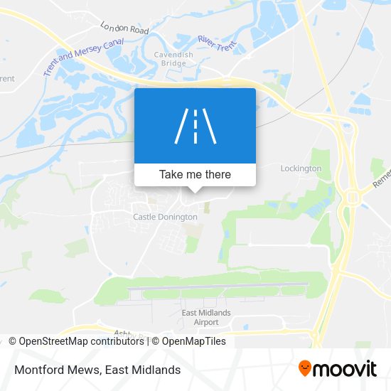 Montford Mews map