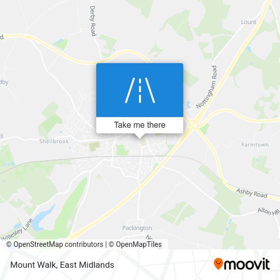 Mount Walk map