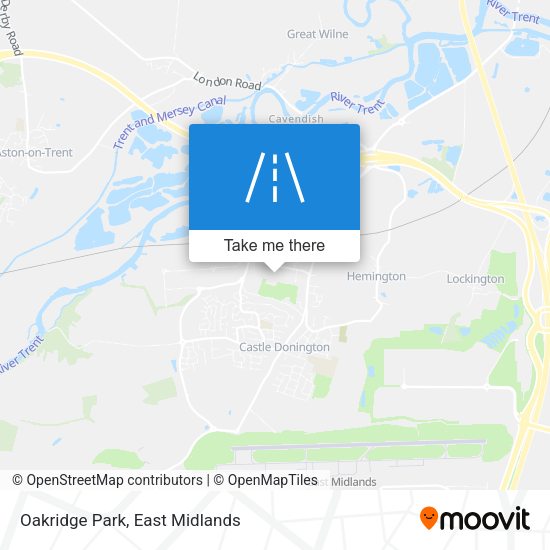Oakridge Park map