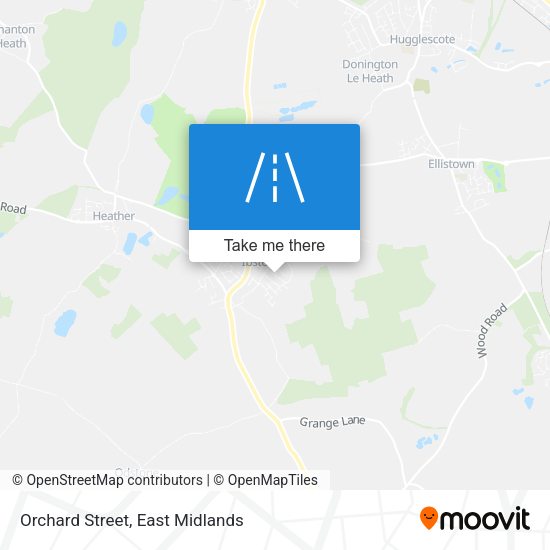 Orchard Street map