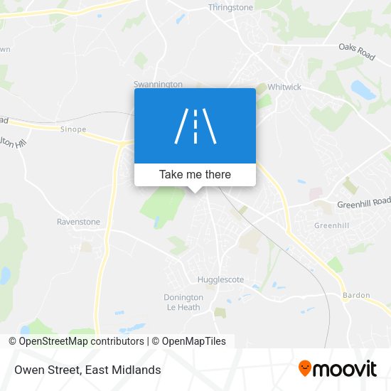 Owen Street map