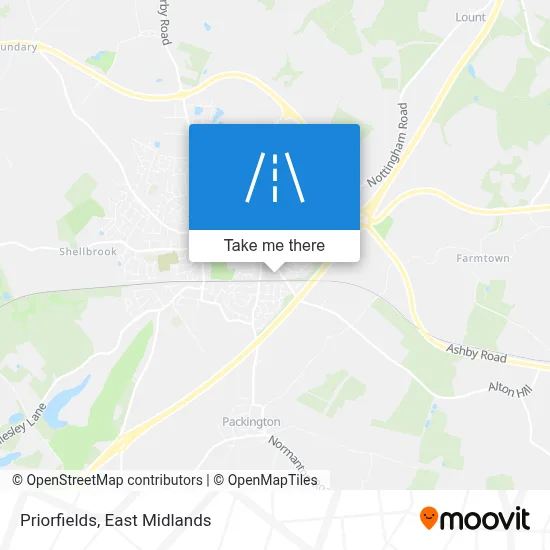 Priorfields map
