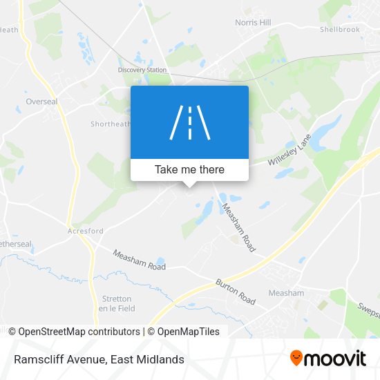 Ramscliff Avenue map