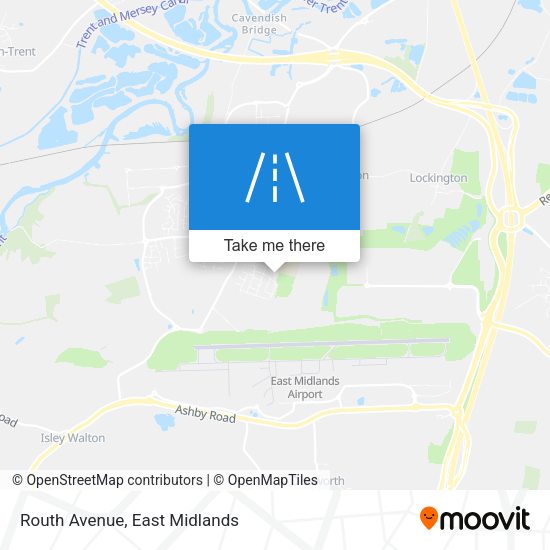 Routh Avenue map