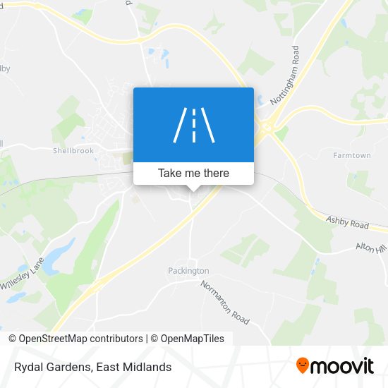 Rydal Gardens map