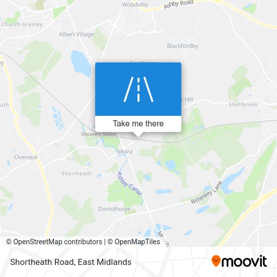Shortheath Road map