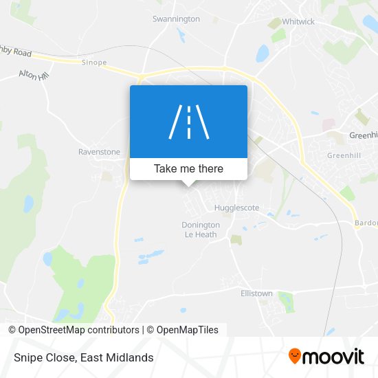 Snipe Close map