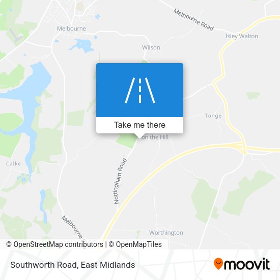 Southworth Road map