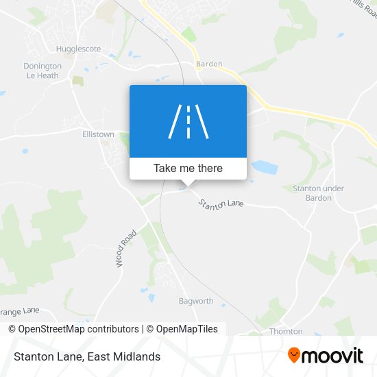 Stanton Lane map