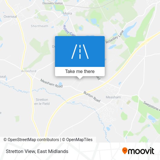 Stretton View map