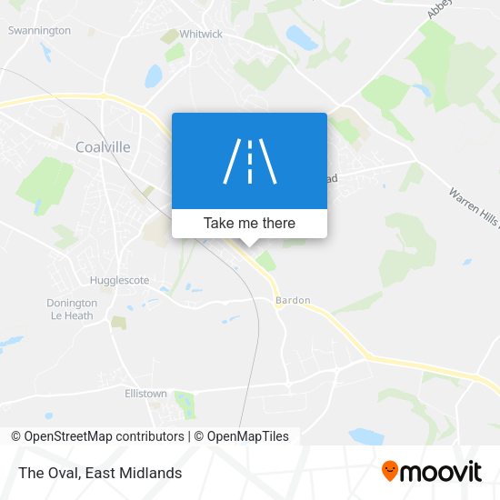 The Oval map