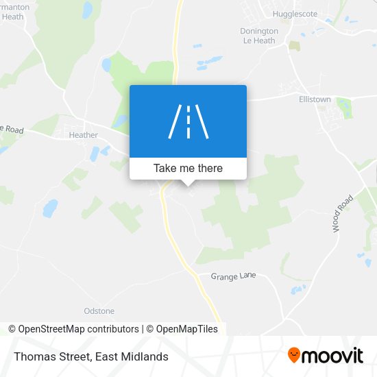 Thomas Street map