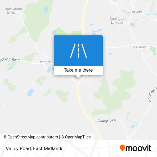 Valley Road map