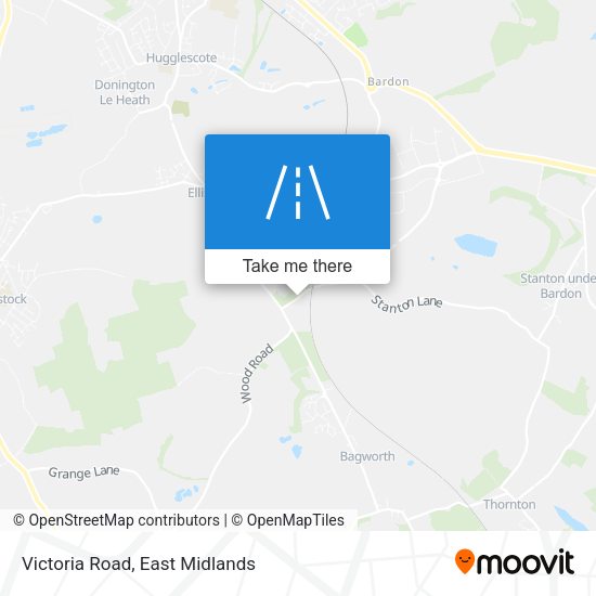 Victoria Road map
