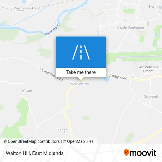 Walton Hill map
