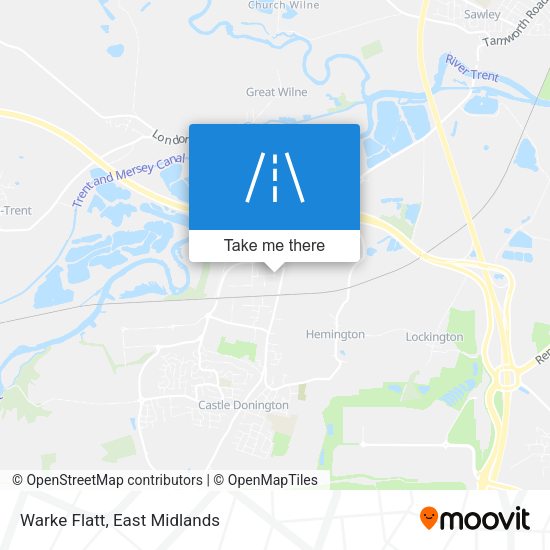 Warke Flatt map
