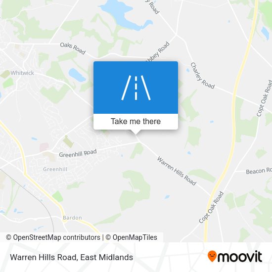 Warren Hills Road map