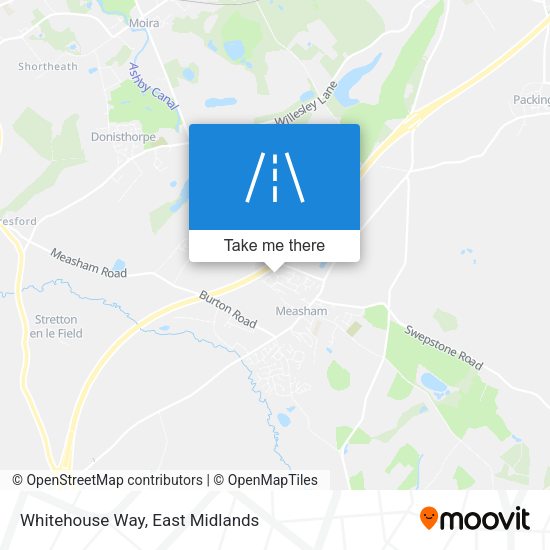 Whitehouse Way map