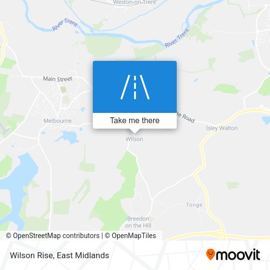 Wilson Rise map