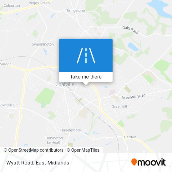 Wyatt Road map