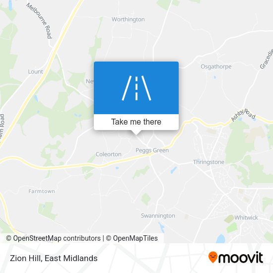 Zion Hill map