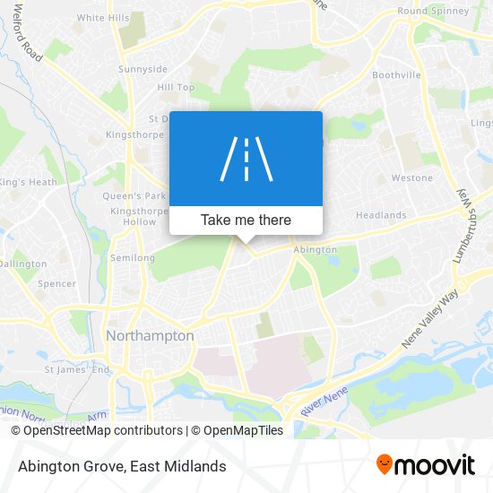 Abington Grove map